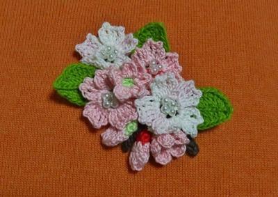 桜コサージュ: のほほんブログ